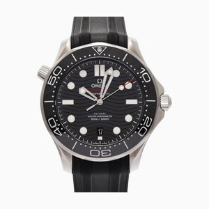 OMEGA Seamaster 300 Co-Axial 210.32.42.20.01.001 Herren SS/Rubber Uhr Automatik Schwarzes Zifferblatt