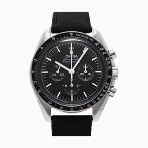 OMEGA Speedmaster Moonwatch 310.32.42.50.01.001 Reloj SS para hombre de cuerda manual con esfera negra