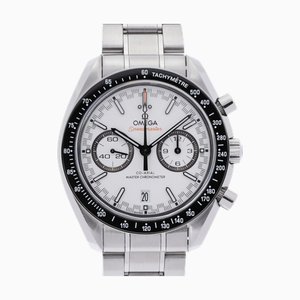 OMEGA Speedmaster Racing 329.30.44.51.04.001 Men's SS Watch Automatic White Dial