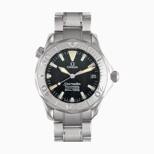 OMEGA Seamaster Professional 300M Date K18WG Montre Automatique pour Homme en Or Massif Cadran Noir 2152.50