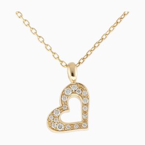PIAGET Limelight Diamond Necklace 18K K18 Pink Gold Women's