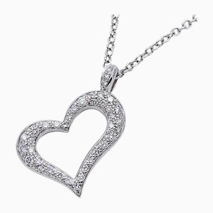 Necklace Womens Heart 750wg Diamond Limelight White Gold from Piaget