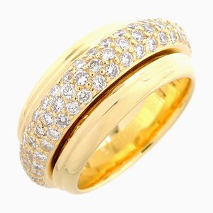 Anillo PIAGET # 51 Diamond Possession para mujer 750 Oro amarillo No. 11