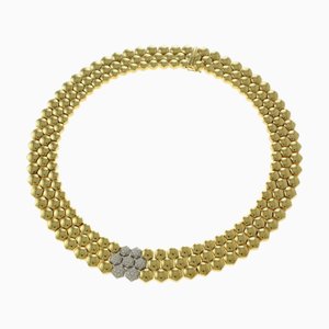 PIAGET Halskette 18K K18 Gelbgold Diamant Damen