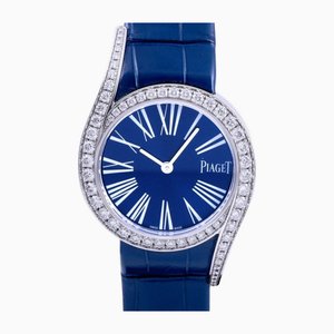 Limelight Gala Uhr mit blauem Zifferblatt von Piaget