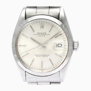 Vintage Oyster Perpetual Date 1500 Steel Automatic Mens Watch from Rolex
