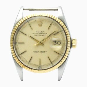 Vintage Datejust 1601 18k Gold Steel Automatic Watch from Rolex