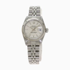 ROLEX 69174 Datejust Montre Acier Inoxydable SS K18WG Femme