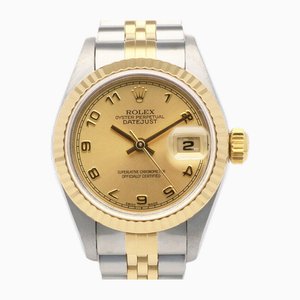 Datejust Oyster Perpetual Uhr aus Edelstahl von Rolex