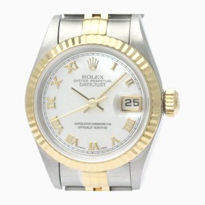 Reloj Datejust automático de acero inoxidable y oro amarillo de Rolex