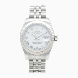 Datejust D No. Wrist Watch in White Gold from Rolex