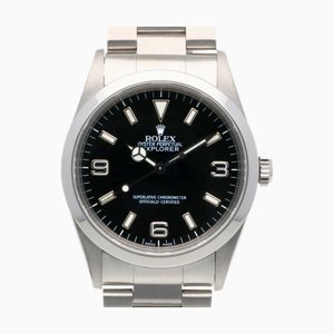 ROLEX Explorer Oyster Perpetual Watch SS 14270 Men's