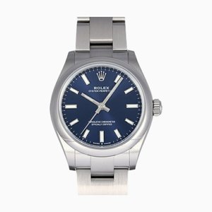 Orologio ROLEX Oyster Perpetual 277200 quadrante blu usato da donna