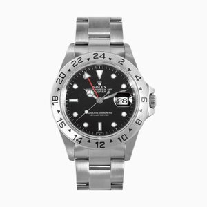 ROLEX 16570 Explorer II A number watch automatic winding black men's