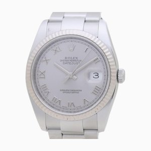 ROLEX Datejust 116234 K18WG oro blanco x acero inoxidable 39302 para hombre