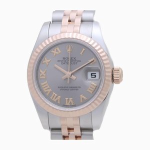 Datejust Pink Gold & Stainless Steel Watch from Rolex