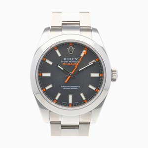 ROLEX Milgauss Oyster Perpetual Watch Stainless Steel 116400 Automatic Winding Men's