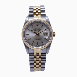 Automatic Datejust Gold Stainless Steel & Silver Watch from Rolex
