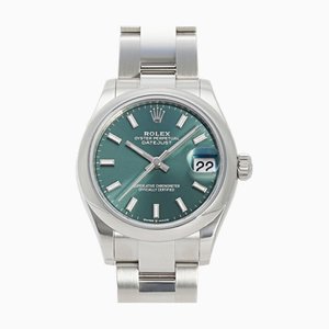 ROLEX Datejust 31 278240 Mint Green Bar Dial Watch