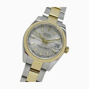 ROLEX Datejust 178273 G number watch dames hommes remontage automatique AT acier inoxydable SS or YG combinaison poli