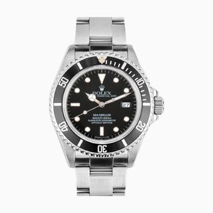 ROLEX Sea-Dweller 16600 U number SS montre-bracelet pour homme à remontage automatique cadran noir