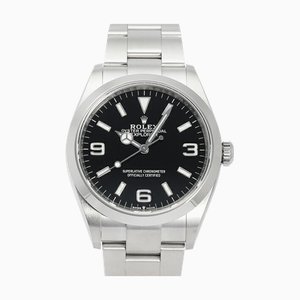 ROLEX Explorer 36 124270 Black Dial Watch Men's