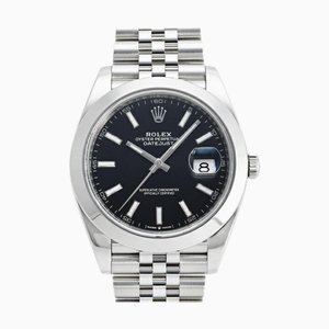 ROLEX Datejust 41 126300 Black Dial Watch Men's