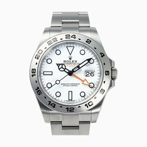 ROLEX Explorer II 216570 Weißes Zifferblatt Herrenuhr