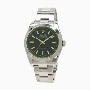 ROLEX 116400GV Oyster Perpetual Milgauss Watch Stainless Steel SS Men's
