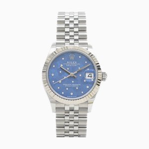 ROLEX Datejust 31 Uhr 278274 Damen Floral Azurblaues Zifferblatt Zufällig 22 Jahre