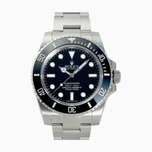 ROLEX Submariner 114060 Black Dot Dial Watch Men's