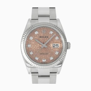 ROLEX Datejust 36 126234G montre à cadran rose homme