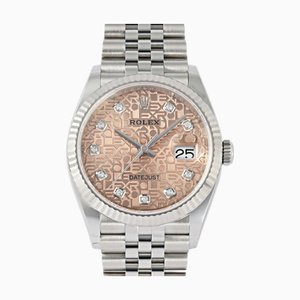 ROLEX Datejust 36 126234G Pink Dial Watch Men's