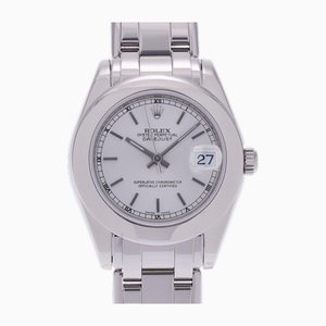 Uhr mit Automatik-Silberzifferblatt von Rolex