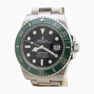 ROLEX Submariner Date 126610LV green bezel black dial watch