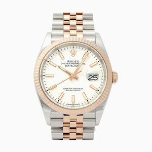 ROLEX Datejust 36 126231 White Dial Watch Men's