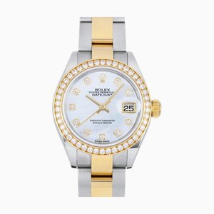 Orologio ROLEX Datejust Lady 28 279383RBR quadrante bianco/10PD da donna