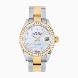 ROLEX Datejust Lady 28 279383RBR White/10PD Dial Watch Women's