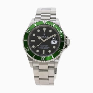 ROLEX 16610LV Submariner Date Orologio in acciaio inossidabile SS da uomo ROLE