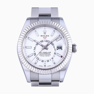 ROLEX Sky Dweller 326934 White Dial Watch Men's