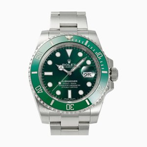 ROLEX Submariner Date 116610LV Green Dot Dial Watch Men's