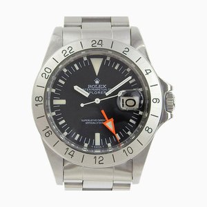 ROLEX Explorer 2 Watch 1655/0 Stainless Steel Silver Automatic Black Dial Men's