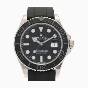 ROLEX Yacht Master 226659 Men's WG/Rubber Watch Automatic Winding Black Dial