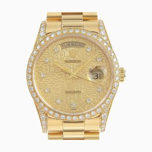 ROLEX Day Date Computer Dial Holicon Diamond 18388A L Série 2023/01 Or Massif