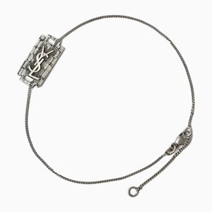 Unisex Silver Bangle Bracelet from Saint Laurent
