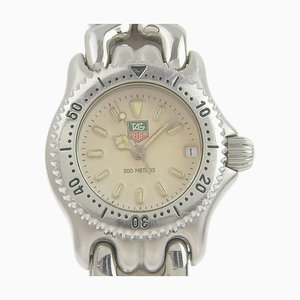 TAG HEUER Cell Professional Montre à Quartz pour Femme Cadran Crème S99 008M