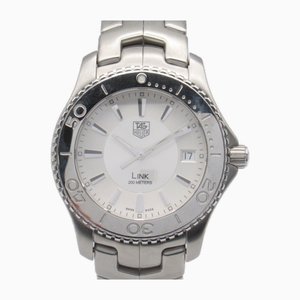 Link Wrist Watch in Silver and Stainless Steel from Tag Heuer