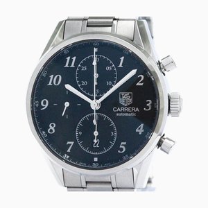 TAG HEUERPolished Carrera Heritage Calibre 16 Steel Mens Watch CAS2110 BF566736