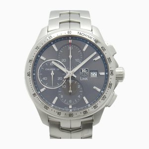 Link Chrono Wrist Watch in Stainless Steel from Tag Heuer