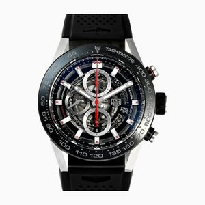 Carrera Caliber Heuer 01 Chronograph Black Dial Watch from Tag Heuer